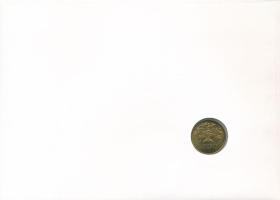 Bissau-Guinea 1977. 1P Al-Br felbélyegzett borítékban, bélyegzéssel, német nyelvű tájékoztatóval T:U...