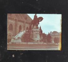 cca 1940-1950 Kolozsvári részletek, 5 db Agfacolor diapozitív, 3×3,5 cm