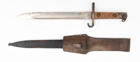 M95 bajonett tokkal, papuccsal, jó állapotban 40 cm