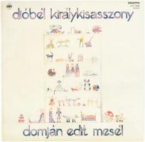 Domján Edit - Dióbél Királykisasszony, Vinyl, LP, Album, Mono, Magyarország 1980 (VG)