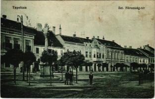 1914 Tapolca, Szent Háromság tér. Kiadja Gerő Adolf (fl)