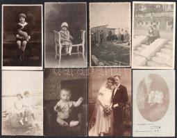 cca 1900-1930 Vegyes fotólap tétel változatos témában, 22 db, 9×13 cm