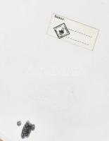 Ikebana váza. Iparművész, mázas kerámia, jelzett, hibátlan 24x22 cm