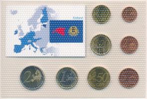 Észtország 2011. 1c-2E (8xklf) "Europa" forgalmi összeállítás fóliatokban T:UNC,AU
Estlan...