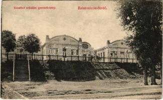 1911 Balatonlelle-fürdő, Erzsébet szünidei gyermektelep. Wollák József utódai kiadása (EB)