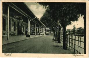 1929 Siófok, pályaudvar, vasútállomás, vonat