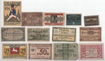 Németország / Weimari Köztársaság 1918-1921. 29db-os vegyes szükségpénz tétel T:UNC-F
Germany / Wei...