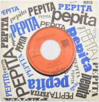 Judit Szűcs - Kékszárnyú Lepke / Még Most Sem Olyan Könnyű.  Vinyl kislemez, 7, 45 RPM, Single, Pepita, Magyarország, 1974. VG+