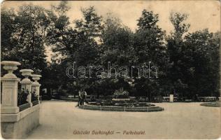 1913 Harkány, parkrészlet (EK)