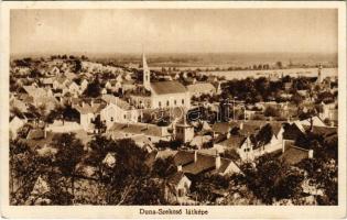 1930 Dunaszekcső, látkép. Kiadja Albert József cég
