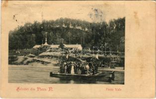 1902 Piatra Neamt, Peste Vale / restaurant, ferry (Rb)