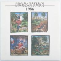 Various - Hungaroton 1986, Vinyl, 7, 45 RPM, Compilation, Promo, Gatefold kislemez, Magyarország 1985 (VG)