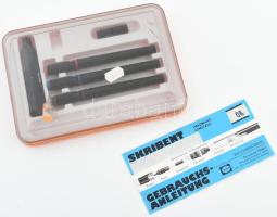 Skribent csőtoll- / tuskészlet, eredeti dobozában, használati útmutatóval