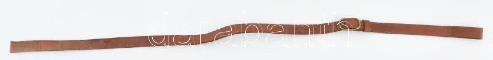 Bőr katonai antantszíj 94 cm