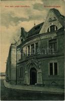 1909 Besztercebánya, Banská Bystrica; Római katolikus polgári leány iskola. Ivánszky Elek kiadása / girl school