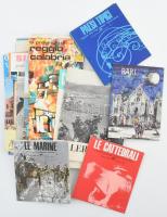 23 db vegyes olaszországi idegenforgalmi prospektus