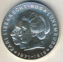 NDK 1971. 20M Ag "Liebknecht és R. Luxemburg" T:1
