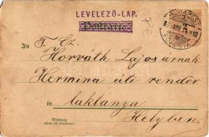 1899 (Vorläufer) Gently erotic lady art postcard, fairies. Kunstverlag Emil Dotzert No. 112. litho (...