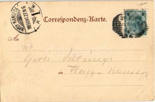 1903 Wien, Vienna, Bécs; Wallner's Meierei "Tivoli" / milk hall (EB)