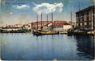 1912 Pola, Pula; Arena dal Mare / amfiteátrum / amphitheatre. Guido Costalunga 1910/11. (EK)