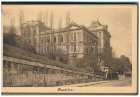 Budapest I. Ferenc József nevelőintézet és gimnázium. Ilona utca 2-4. (Szabó Ilonka utca) - képeslap...