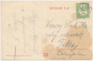 Felsőróna, Horná Roven (Selmecbánya, Banská Stiavnica); Róza szálloda. Grohmann kiadása / hotel (fl)