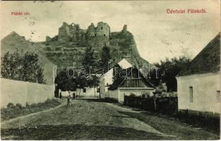 Fülek, Filakovo; vár. Krämer Jeremiás kiadása / Filakovsky hrad / castle