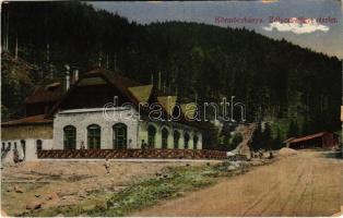 1917 Körmöcbánya, Kremnitz, Kremnica; Zólyomvölgy, Vadászkürt szálloda / hotel, villa (EK)