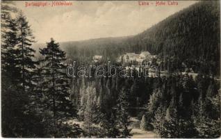 1913 Barlangliget, Höhlenhain, Tatranská Kotlina (Magas-Tátra, Vysoké Tatry); látkép / general view