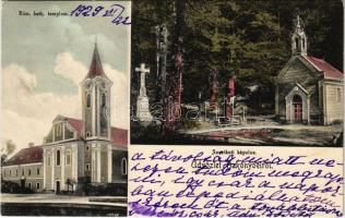 1929 Bakonybél, Római katolikus templom, Szentkúti kápolna. Deutsch Sándor kiadása