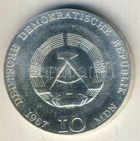 NDK 1967. 10M Ag "Kollwitz" T:1