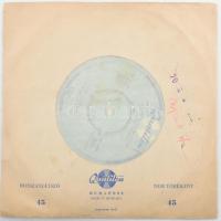 Georges Belletti, Tabányi Mihály És Szólistái - Pigalle/ Mon Coeur Est Un Violon.  Vinyl kislemez, 7, Qualiton, Magyarország, 1961. VG, sérült, foltos borítóban.