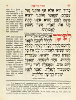 Haggadah. A peszách ünnepi elbeszélés. Ford. és magyarázta: Dr. Singer Leó. Bp., én., Schlesinger Jo...