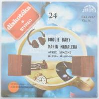 Afric Simone Se Svou Skupinou - Boogie Baby / Maria Madalena, Vinyl, 7, 45 RPM kislemez, Csehszlovákia 1979 (VG)