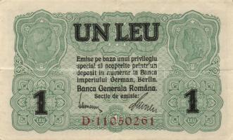 Románia / I. V. H. / német megszállás 1917. 1L T:II-
