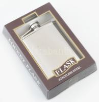 Italos flaska, rozsdamentes acél, újszerű állapotban, eredeti dobozában