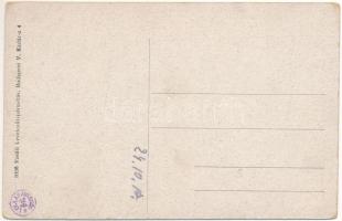 Galánta, Kir. Járásbíróság, utca. Vasúti levelezőlapárusítás 8356. / county court, street (EK)