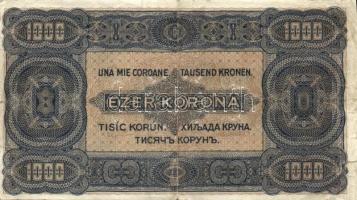 1923. 1000K "Magyar Pénzjegy..." T:III/IV+