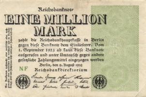 Német Birodalom / Weimari Köztársaság 1923. 1.000.000M (50x) T:II,II/III,III