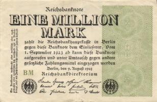 Német Birodalom / Weimari Köztársaság 1923. 1.000.000M (50x) T:II,II/III,III