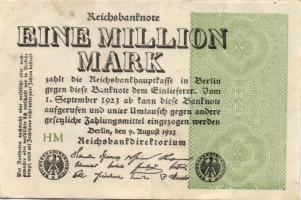 Német Birodalom / Weimari Köztársaság 1923. 1.000.000M (50x) T:II,II/III,III