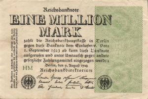 Német Birodalom / Weimari Köztársaság 1923. 1.000.000M (50x) T:II,II/III,III