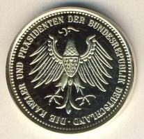 Németország DN "Szövetségi elnökök - Theodor Heuss" Au emlékérem 10g (0,585) T:PP ismertet...