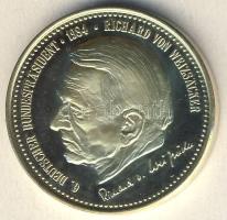 Németország DN "Szövetségi elnökök - Richard von Weizsäcker" Au emlékérem 10g (0,585) T:PP ismertető tanúsítvánnyal, csak 500 db! RR!!