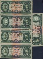 1957. 10Ft (5x) T:II,II/III