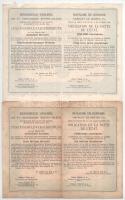 Budapest 1925. "Magyar Királyság 5%-kal kamatozó Járadékkölcsön Államadóssági Kötvény" 125...