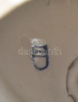 Alt Wien jelzéssel: balerina, kézzel festett, sérülésekkel, m: 26,5 cm