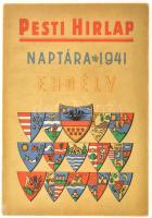 1941 Pesti Hírlap naptára 1941. Erdély. Bp., Pesti Hírlap Rt. (Légrády-ny.), 160 p. Fekete-fehér képekkel illusztrált. Kiadói papírkötés, a gerincen kis sérüléssel.