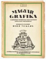 1920 A Magyar Grafika 4. száma, Kozma Lajos címlapjával, Gara Arnold grafikáival, terveivel, mellékletekkel