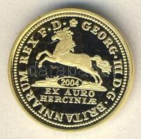 Német Államok / Braunschweig 1814. V Thaler Au (0,585) 3,5g újveret T:PP tanúsítvánnyal, csak 10.000 db! R!